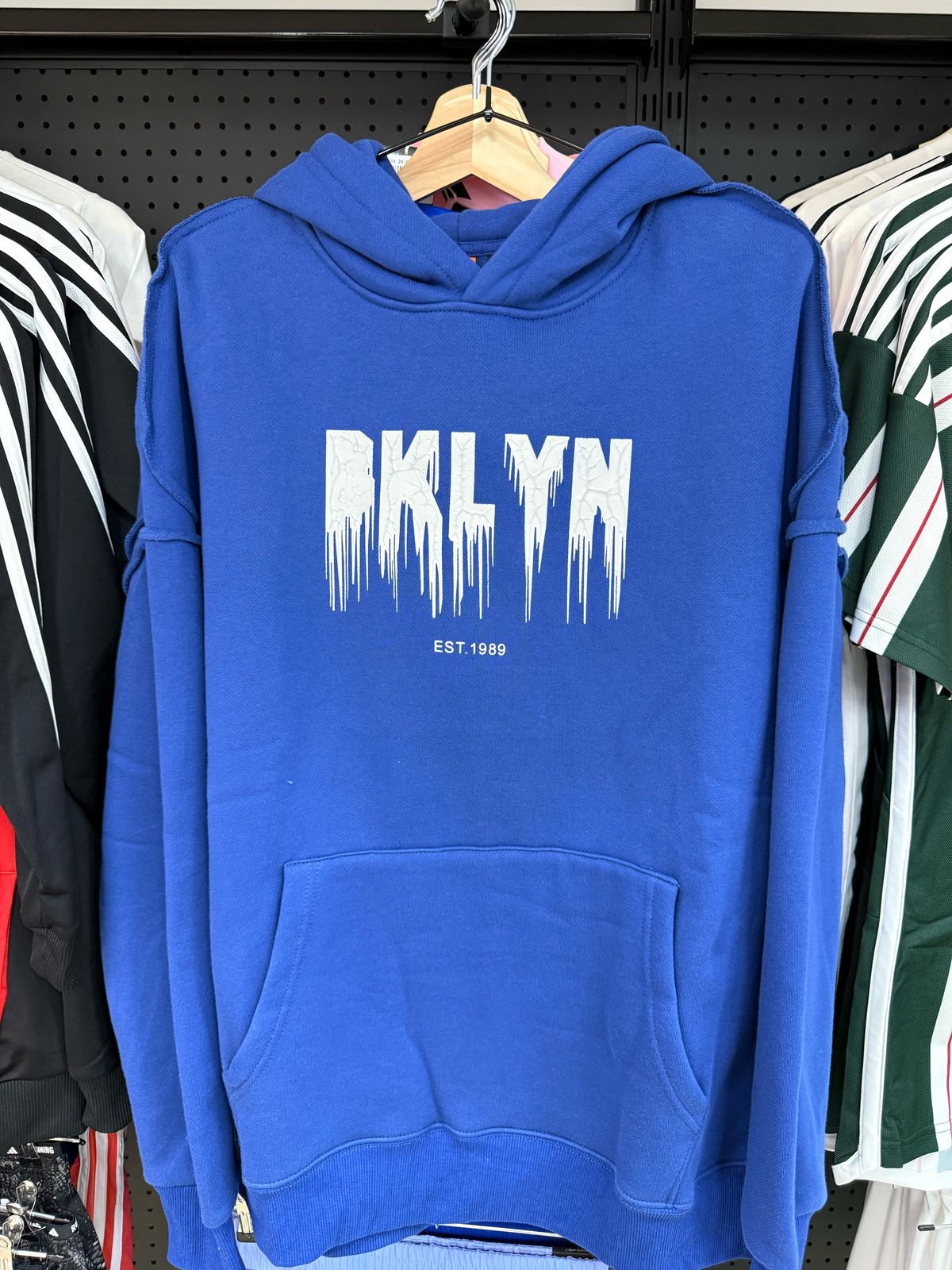 TMS001-WW264 HOODIES BLUE