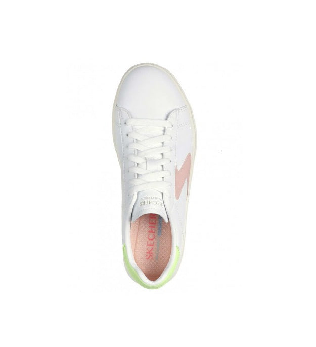 SKECHERS WPLM6.5 EDEN LX WHITE PLUM W