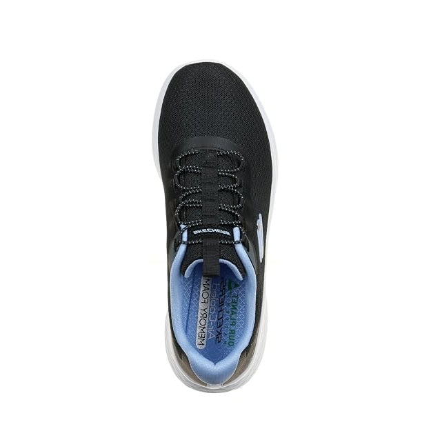 SKECHERS BKTL6.5 GO RUN CONSISTENT BLACK TEAL W
