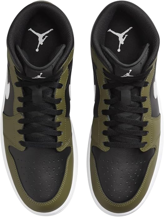 AIR JORDAN 1 MID DQ8426 092 OLIVE/BLACK