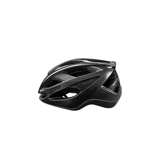 HELMET W/LIGHT ADJUSTABLE NO VISOR CARBON