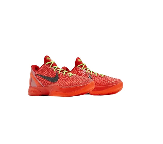 Nike Zoom Kobe 6 Protro Low Reverse Grinch Bright Crimson Black