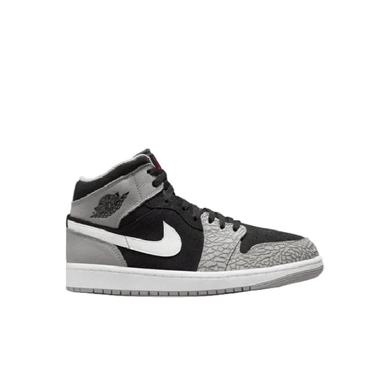 NIKE AIR JORDAN 1 MID BLACK-WHITE M