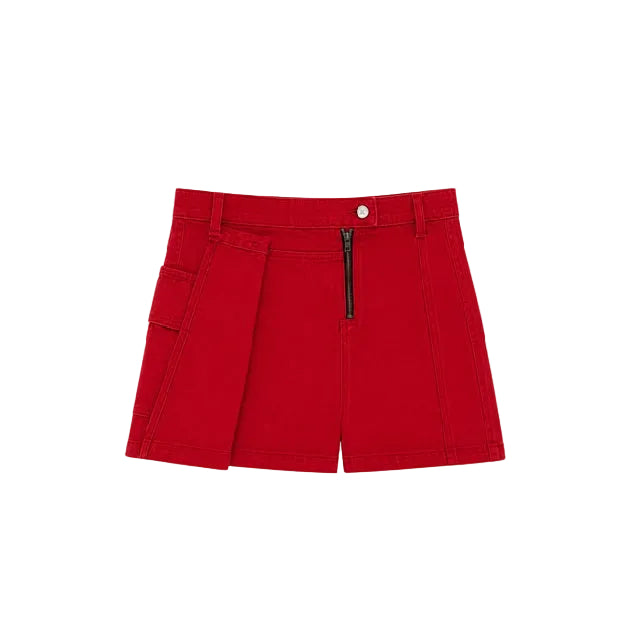 UNIQLO SHORT/SKIRT RED