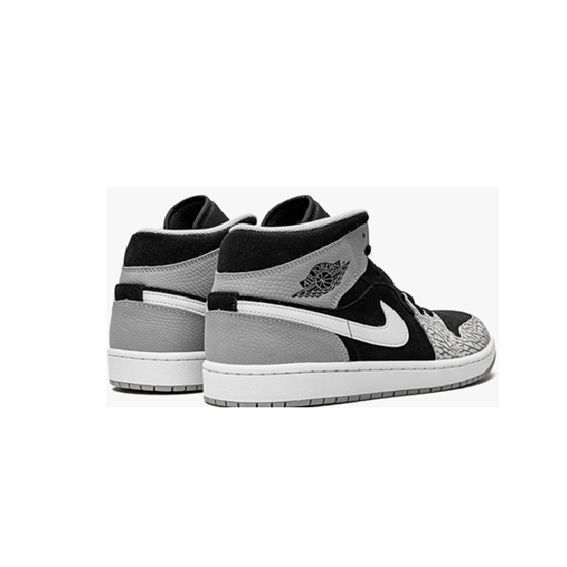 NIKE AIR JORDAN 1 MID BLACK-WHITE