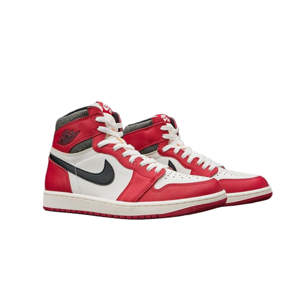 NIKE AIR JORDAN 1 RETRO HIGH OG RED/WHITE M-F