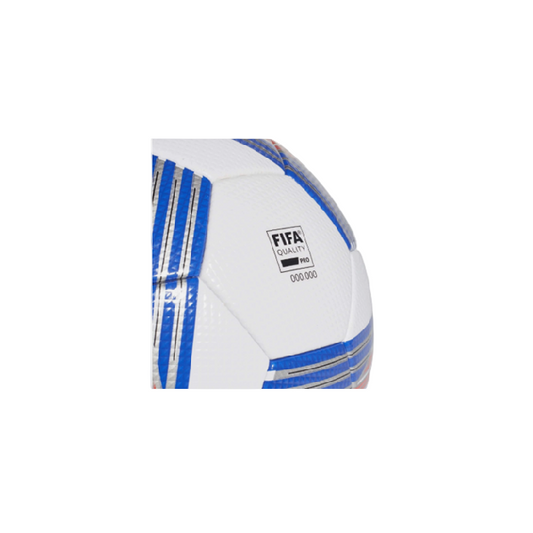 ADIDAS WHITE/BLUE FOOT BALL