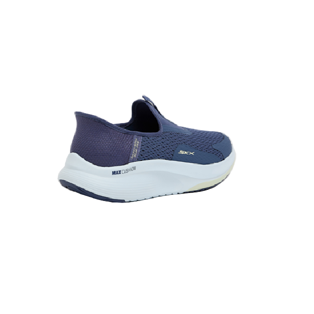 SKECHERS GO WALK MAX WALKER NAVY/LIME W