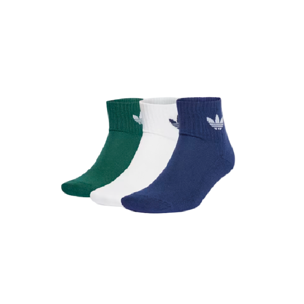 ADIDAS SOCKS 3P DARKBLUE/GREEN/WHITE