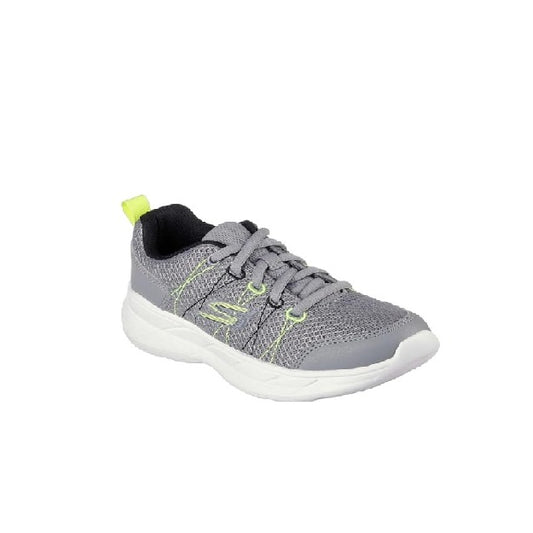 SKECHERS GYYL5 SNAP SPRINT 2.0 GRAY YELLOW
