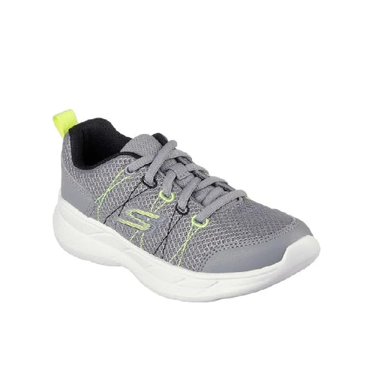 SKECHERS GYYL5 SNAP SPRINT 2.0 GRAY YELLOW