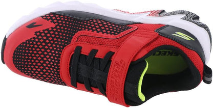 RDBK5 SKECHERS ELITE SPORT TREAD RED BLACK