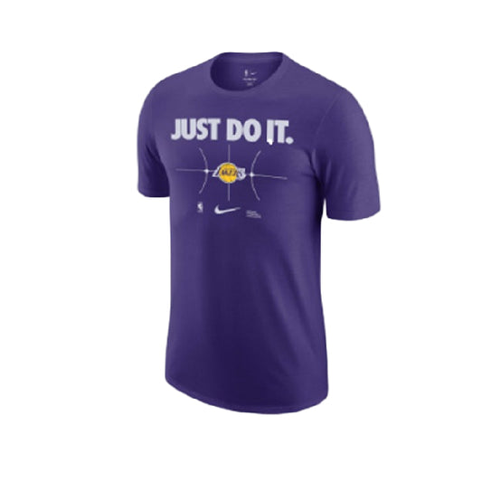 NIKE PURPLE/PURPLE  LAKERS TSHIRT PURPLE
