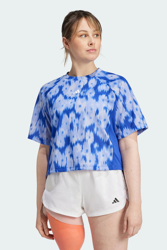 AOP FLOWER TEE