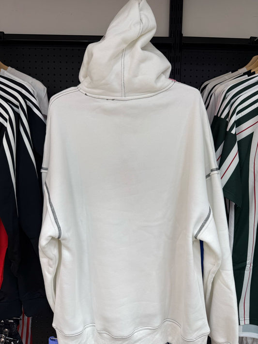 TMS001-WW233 HOODIES WHITE