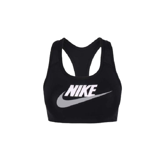 NIKE DRI-FIT SWOOSH BLACK/WHITE SPORTS TOP