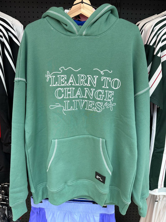 TMS001-WW233 HOODIES GREEN