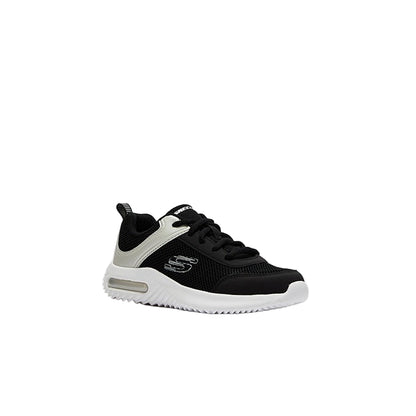 SKECHERS BKSL5 BOUNDER-TECH BLACK SILVER