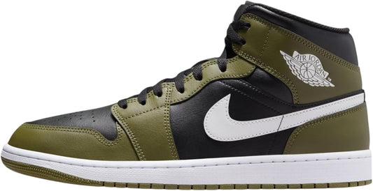 AIR JORDAN 1 MID DQ8426 092 OLIVE/BLACK