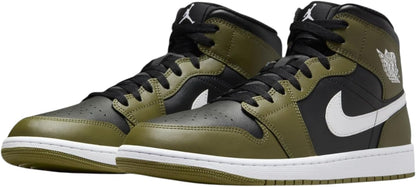 AIR JORDAN 1 MID DQ8426 092 OLIVE/BLACK