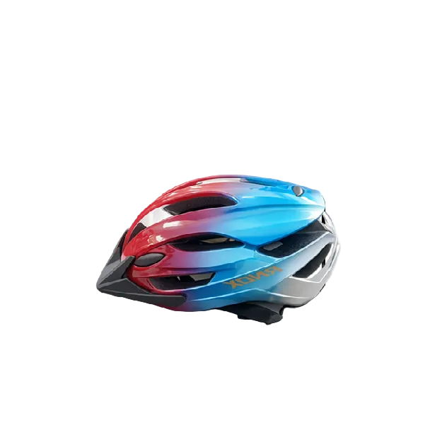 HELMET RNDX NO LIGHT RED-BLUE