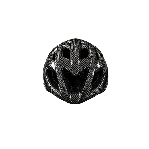 HELMET W/LIGHT ADJUSTABLE NO VISOR CARBON