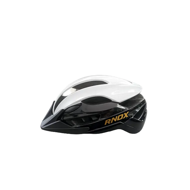 HELMET RNDX NO LIGHT BLACK-WHITE