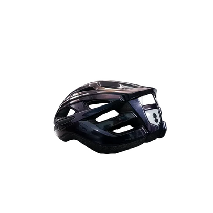 HELMET W/LIGHT ADJUSTABLE NO VISOR PURPLE