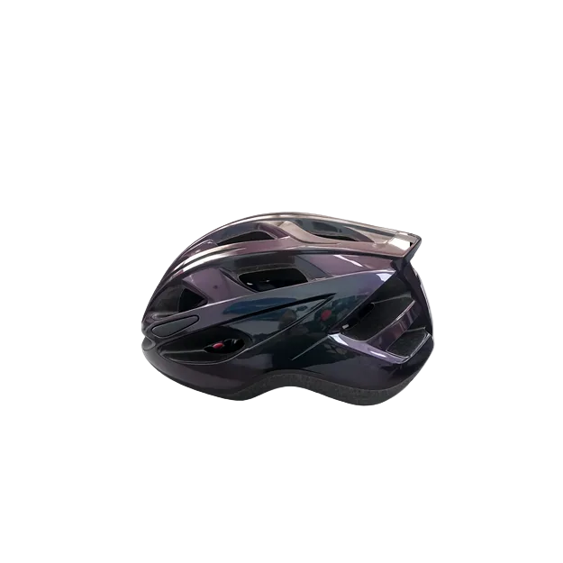 HELMET W/LIGHT ADJUSTABLE NO VISOR PURPLE