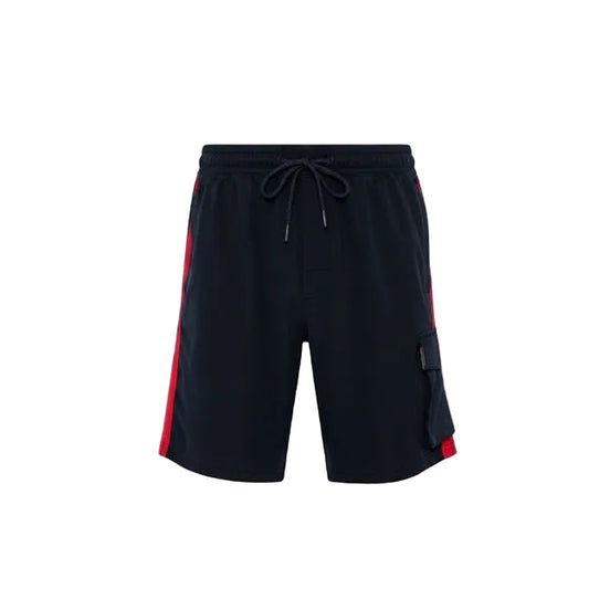 BOARD SHORTS BLUE/RED