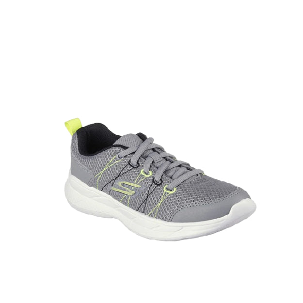 SKECHERS GYYL5 SNAP SPRINT 2.0 GRAY YELLOW C