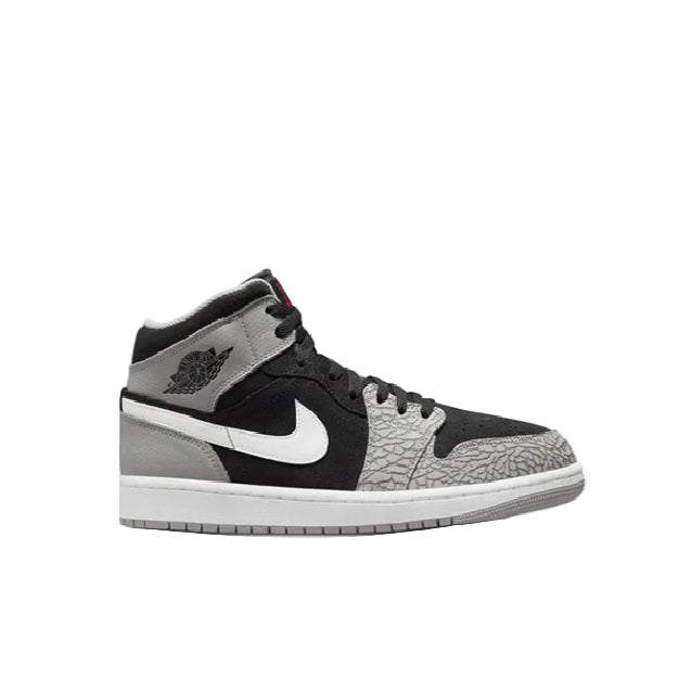 NIKE AIR JORDAN 1 MID BLACK-WHITE M