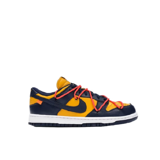 NIKE DUNK LOW LTHR YELLOW M