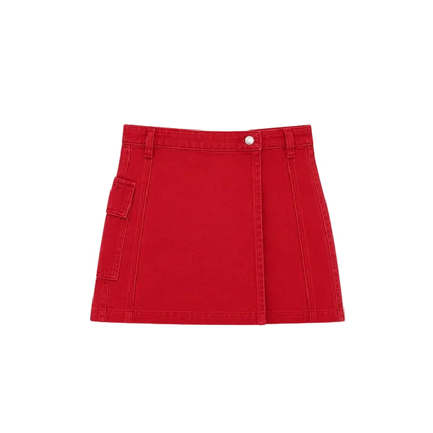 UNIQLO SHORT/SKIRT RED
