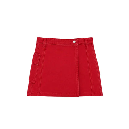 UNIQLO SHORT/SKIRT RED