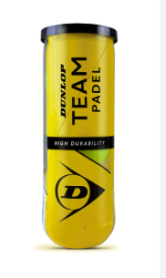 601385 Dunlop Team Padel Balls (3 Pcs)