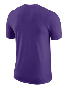 FQ6282-504 PURPLE/PURPLE  LAKERS TSHIRT PURPLE