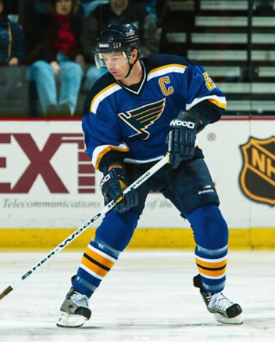 NHL 1981 HOCKEY TOP DARK BLUE