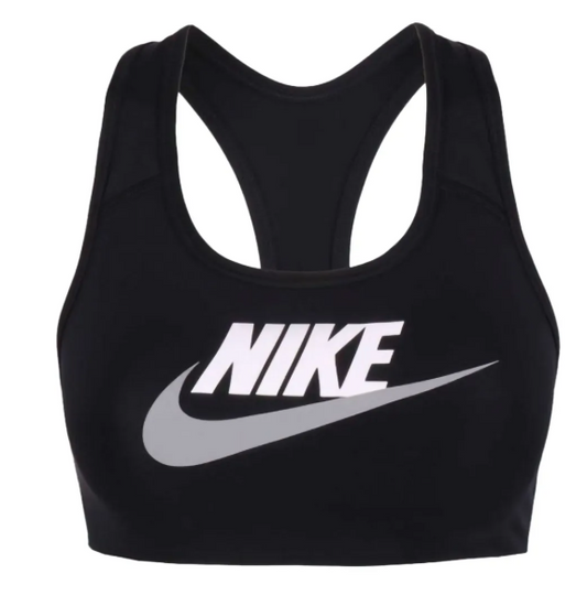 Dri-FIT Swoosh support "Black/White" sports bra