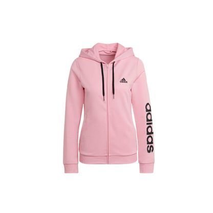 ADIDAS W LIN HOODIE TS SET PINK