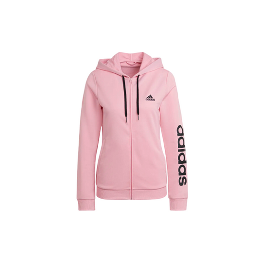 ADIDAS W LIN HOODIE TS SET PINK