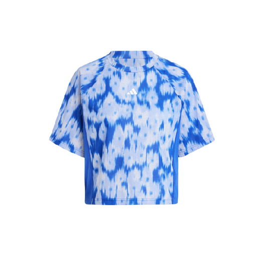 ADIDAS AOP FLOWER TEE