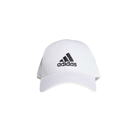 ADIDAS  BBALL CAP COT WHITE