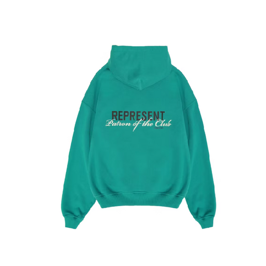 REPRESENT HOODIE GREEN