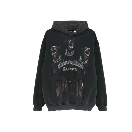REPRESENT HOODIES BLACK