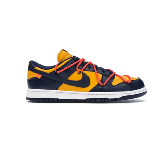 NIKE DUNK LOW LTHR YELLOW